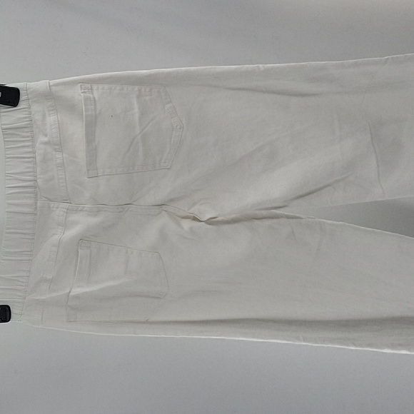 White Women's Wide-Leg Pants - Picture 12 of 16